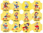 "DONALD DUCK" AND HIS NEPHEWS BREAD LABELS.