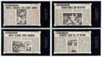 1964 TOPPS GIANTS BASEBALL COMPLETE SET W/SGC GRADED KEY CARDS.