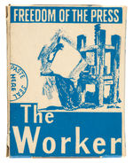 COMMUNIST PARTY “THE WORKER-FREEDOM OF THE PRESS” CONTRIBUTOR’S BANK.