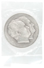 NIXON 1972 PROOF STERLING SILVER OFFICIAL INAUGURAL MEDAL.