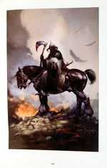 "FRAZETTA - A RETROSPECTIVE" ALEXANDER GALLERY ILLUSTRATED HARDCOVER.