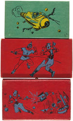 "BUCK ROGERS" PENCIL BOX TRIO.