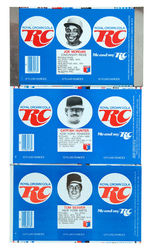 RC COLA 1977 BASEBALL CAN PROMOTION EXTENSIVE LOT.