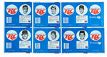 RC COLA 1977 BASEBALL CAN PROMOTION EXTENSIVE LOT.