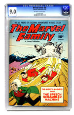 MARVEL FAMILY #50 AUGUST 1950 CGC 9.0 OFF-WHITE TO WHITE PAGES.