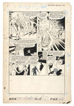 "PLANET COMICS" ORIGINAL COMIC BOOK PAGE ART.