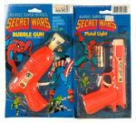 "MARVEL SUPER HEROES SECRET WARS" TOY GUN LOT.