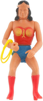 "COMIC ACTION HEROES WONDER WOMAN MEGO PLAYSET."