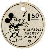 "INGERSOLL MICKEY MOUSE CLOCK" BOXED ELECTRIC VERSION.