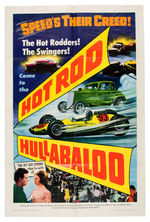 “HOT ROD HULLABALOO” MOVIE POSTER.