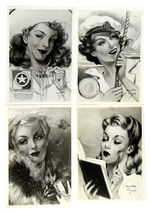 HENRY CLIVE PIN-UP LOT.