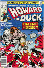 "HOWARD THE DUCK" COMIC BOOK LOT.