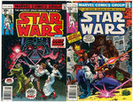 "STAR WARS" COMIC LOT OF 22.