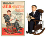 JFK MUSICAL ROCKING CHAIR BOXED TOY AND JACKIE MASK.