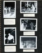 ALBUM OF 112 ORIGINAL PHOTOS OF 1968 CONVENTIONS BY NEWSMAN DONALD MULFORD.