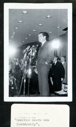 ALBUM OF 112 ORIGINAL PHOTOS OF 1968 CONVENTIONS BY NEWSMAN DONALD MULFORD.