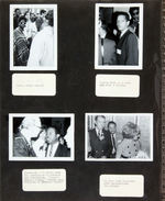 ALBUM OF 112 ORIGINAL PHOTOS OF 1968 CONVENTIONS BY NEWSMAN DONALD MULFORD.