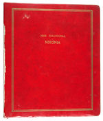 ALBUM OF 80 ORIGINAL PHOTOS OF NIXON 1969 INAUGURAL BY NEWSMAN DONALD MULFORD.