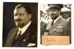 ITALO BALBO ITALIAN GENERAL/AVIATOR PHOTOS.