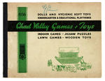 "CHAD VALLEY GAMES & TOYS" 1936 ENGLISH RETAILER'S CATALOG W/GREAT DISNEY CONTENT.