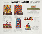 "CHAD VALLEY GAMES & TOYS" 1936 ENGLISH RETAILER'S CATALOG W/GREAT DISNEY CONTENT.