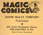 "MAGIC COMICS" COMIC BOOKS IN ORIGINAL SUBSCRIPTION ENVELOPES.