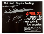 VIETNAM WAR "OUT NOW!" 1972 POSTER.