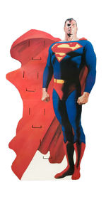 SUPERMAN/BATMAN STANDEE TRIO.