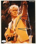 DAVID BOWIE SIGNED PHOTO.