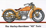 HARLEY-DAVIDSON 1930s BROCHURE LOT.