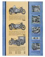 HARLEY-DAVIDSON 1930s BROCHURE LOT.