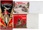 HARLEY-DAVIDSON 1930s BROCHURE LOT.