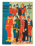 "CAPTAIN MARVEL/COMIC HERO PUNCH-OUT" BOOK.
