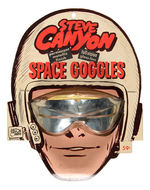 "STEVE CANYON SPACE GOGGLES" ON CARD.