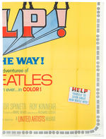 “THE BEATLES – HELP!” 6-SHEET MOVIE POSTER.