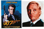 JAMES BOND SIGNED PHOTO LOT.