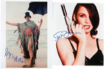 JAMES BOND SIGNED PHOTO LOT.