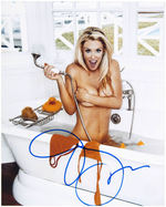 TRACI LORDS & JENNY McCARTHY SIGNED PHOTO PAIR.