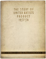 "THE STORY OF UNITED ARTISTS PRODUCT 1937-38" EXHIBITOR'S BOOK.
