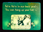 FELIX THE CAT "ART MELODY SLIDES" LOT.