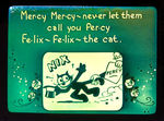 FELIX THE CAT "ART MELODY SLIDES" LOT.