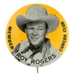 FIRST SEEN RARE "MEMBER ROY ROGERS CAMERA CLUB."