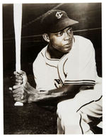 MONTE IRVIN HISTORIC MLB DEBUT ANNOUNCEMENT NEWS SERVICE PHOTO.