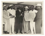 MINNIE MINOSO & RAY DANDRIDGE PHOTO PLUS MINOSO AWARD.