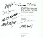 "SNOW WHITE AND THE SEVEN DWARFS AN ART IN ITS MAKING" MULTI-SIGNED BOOK.