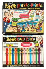 "KENNER'S POPEYE PRESTO PAINTS" SET.