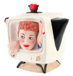 PROTOTYPE "I LOVE LUCY" TEAPOT FEATURING LUCILLE BALL.