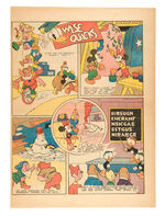 "WALT DISNEY'S HOME FRONT" WWII ERA  PUBLICATION.