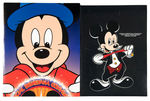 "OFFICIAL DISNEYANA CONVENTION" PROMOTIONAL FOLDERS.