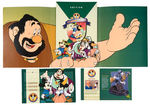 "OFFICIAL DISNEYANA CONVENTION" PROMOTIONAL FOLDERS.